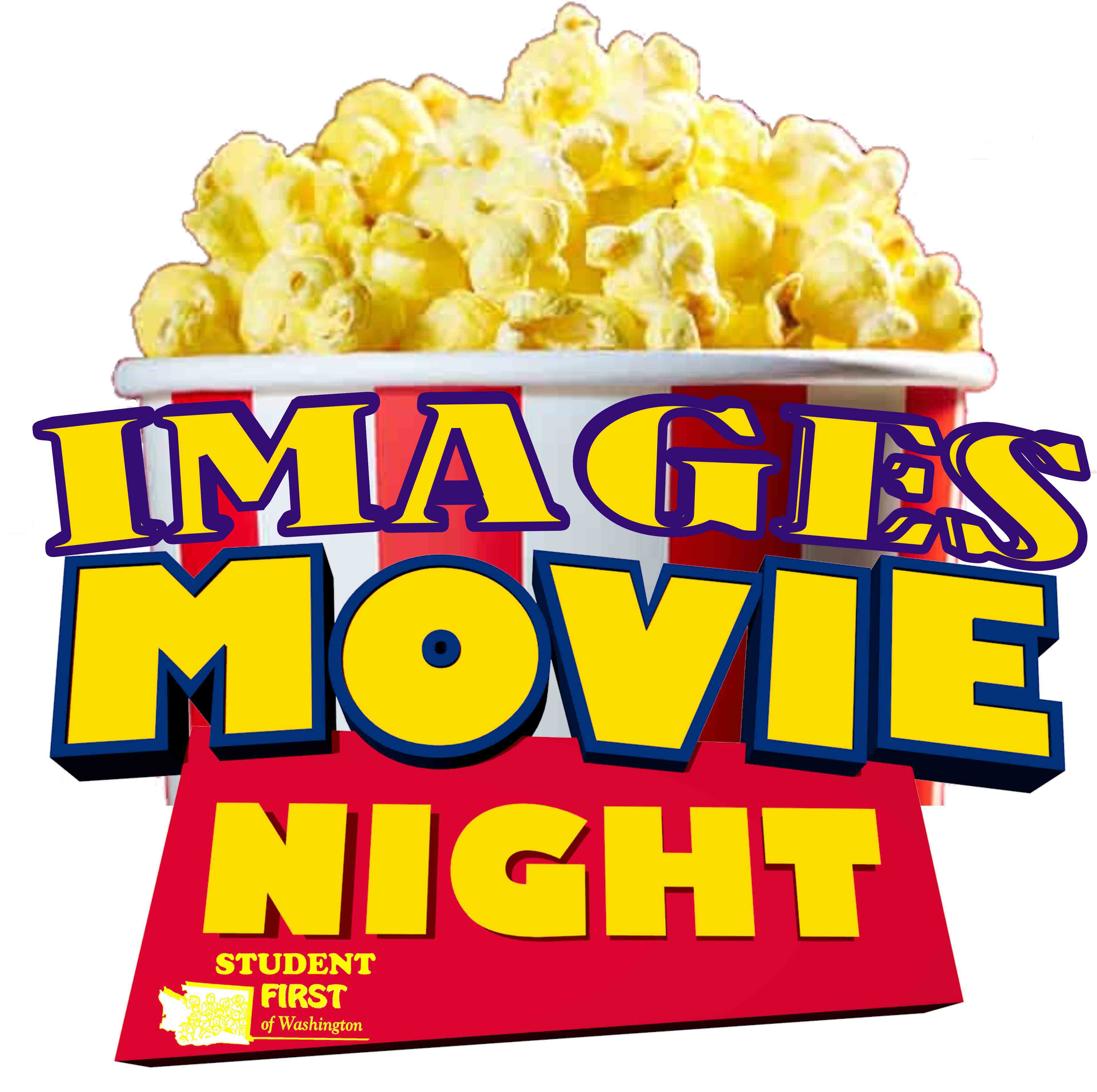 The Images Movie Night logo is a link to People First Zoom Room where we will gather for movies.